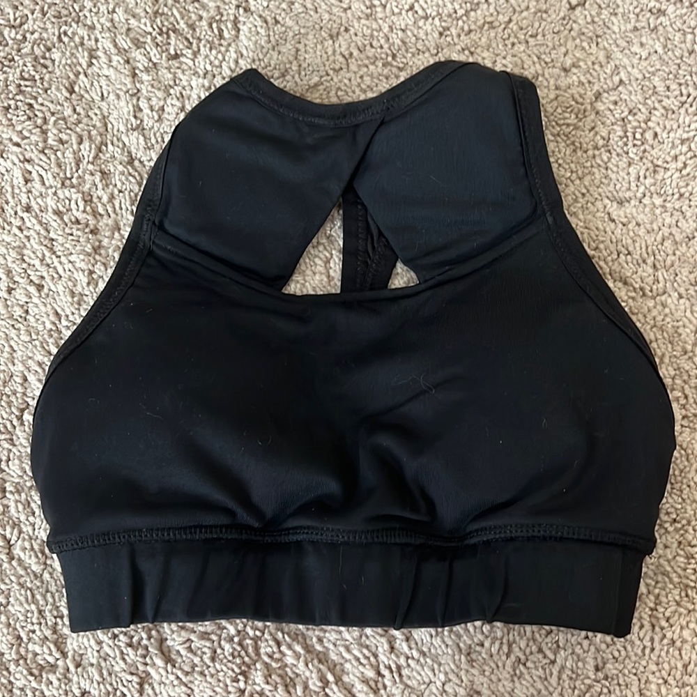 The Chestee Black Sports Bra